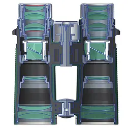 Бінокль Vanguard VEO HD 10x42 WP (VEO HD 1042) (DAS301530) - мініатюра 3