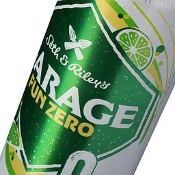 Пиво Seth&Riley's Garage Fun Zero №0 Lime, світле, 0%, з/б, 0,5 л (908437) - мініатюра 5