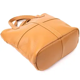 Стильна жіноча сумка з натуральної шкіри Vintage 22994 руда - мініатюра 5