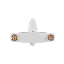 Змішувач для душу з лійкою Plamix Cezar-003 SET white PM0665 Білий - мініатюра 5