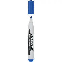 Маркер Buromax для магнітних сухостираючих дошок синій (BM.8800-02) - мініатюра 2