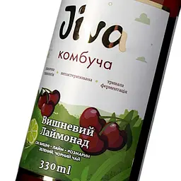 Напій Jiva Комбуча Вишневий лаймонад з соком вишні та пюре лайма 330 мл (934497) - мініатюра 5