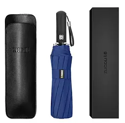 Парасолька складна автоматична Xiaomi Zuodu Automatic Umbrella (ZD001) Blue - мініатюра 2