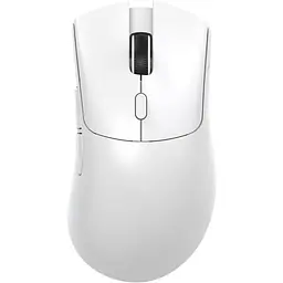 Мышка Attack Shark R1, Wireless/Bluetooth, 18000dpi, (PAW3311), 6кн., White