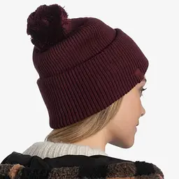 Шапка Buff Khitted Hat Tim Maroon (1033-BU 126463.632.10.00) - мініатюра 4