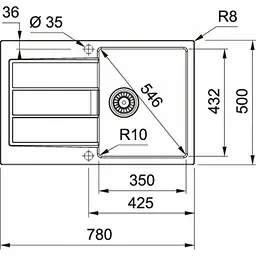 Кухонна мийка Franke S2D 611-78 143.0621.332 - мініатюра 5