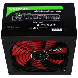 Блок живлення GameMax GM-500B 500W (GM-500B) - мініатюра 2