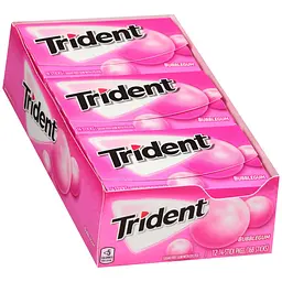 Жуйки Trident Bubble Gum 14 sticks - мініатюра 2