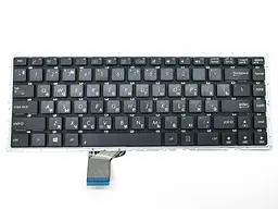 Клавіатура для ASUS A401, A401L, K401, K401L, K401LB, K401UB (UA Black без рамки). - мініатюра 3