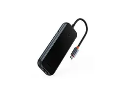 Мультипортовий адаптер BASEUS AcmeJoy 5-in-1 Multifunctional Type-C Dark Gray (WKJZ010113) - мініатюра 5