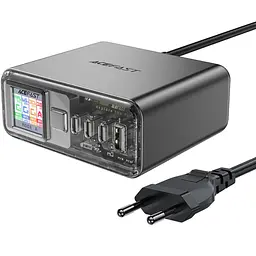 Зарядний пристрій Acefast 4xUSB 218W (3xUSB-C + USB-A) Gan Z4 Fast Charger (6974316282587) - мініатюра 9