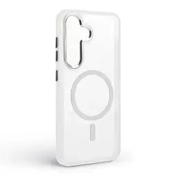 Чохол ArmorStandart Unit MagSafe для Samsung S25 Plus Matte Clear Silver - мініатюра 2