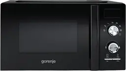 Мікрохвильова піч, 20л, мех. керув., 800Вт, дисплей, чорний Gorenje kuh0015146