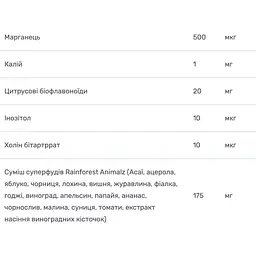 Мультивітаміни для дітей Bluebonnet Nutrition Rainforest Animalz зі смаком винограду 180 цукерок - мініатюра 5