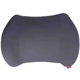 Подушка для попереку Yiwu Minimal Memory Foam 37х28х10 см сіра