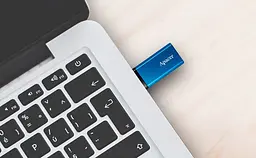 USB флеш-накопичувач Apacer AH25C 256GB USB-A 3.2 Gen 1 Ocean Blue (AP256GAH25CU-1) [94248] - мініатюра 6
