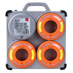 Комплект сигнальних дисків Mactronic O-Flare 40 лм, помаранчевий, магнітний, 12/220V - мініатюра 3