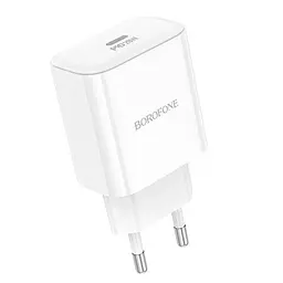 Блок живлення швидкий зарядний пристрій Borofone BA81A 20w usb-c - мініатюра 3