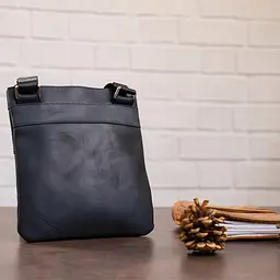 Чоловіча шкіряна сумка SHVIGEL 19,5х22х1 см sum0012618 - мініатюра 6