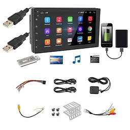 Японська Android 2-din магнітола в авто з GPS, WI-Fi, Bluetooth - мініатюра 5