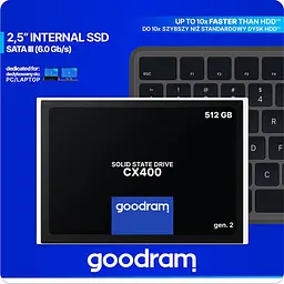 SSD накопичувач Goodram CX400 Gen.2 512 GB (SSDPR-CX400-512-G2) [100633] - мініатюра 6