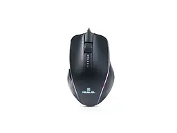 Миша REAL-EL RM-747 Black USB (EL123200028) - мініатюра 4