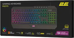 Клавіатура 2E Gaming KG315 RGB USB Black Ukr (2E-KG315UBK) - мініатюра 7