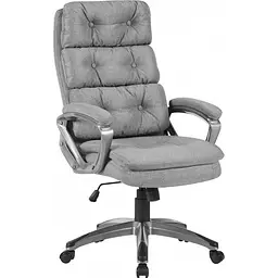 Офісне крісло GT Racer B-2516 Fabric Dark Gray [156025] - мініатюра 2