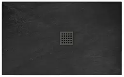 Душовий піддон Rea black Rock 80x120 REA-K4579, Чорний