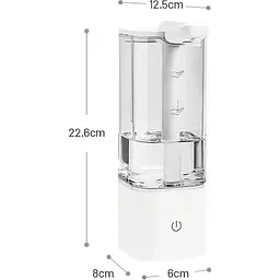 Диспенсер для мила Pulaka LQ 550ml White [152846] - мініатюра 3
