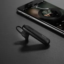 Bluetooth-гарнітура Hoco E36 Free Sound Business Bluetooth Headset (Black) [73928] - мініатюра 3