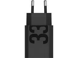 Мережевий зарядний пристрій Motorola Wall Charger 33 W with USB-C Cable 1 м Black (MC-332L) - мініатюра 2