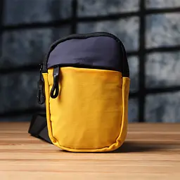 Слінг сумка Vintage для подорожей із якісного текстилю 12х16х2.5 см sum0027528 - мініатюра 7