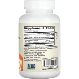 Інозитолгексафосфат Jarrow Formulas Vegan IP6 500 мг 120 вегетаріанських капсул - мініатюра 2