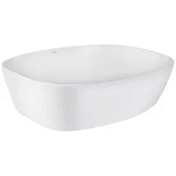 Раковина Qtap Cardinal 600х380х140 мм, White, овальна, без донного клапана QT04116257W