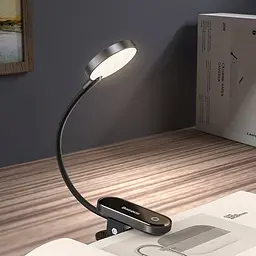 Настільна лампа Baseus Comfort Reading Mini Clip Lamp Dark Gray (DGRAD-0G) [67870] - мініатюра 8