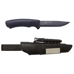 Ніж Morakniv Bushcraft Survival Black вуглецева сталь (11742)