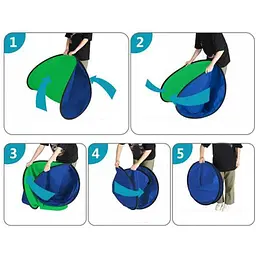 Фон хромакей AC Prof CO1520 200х150cm Green/Blue [168770] - мініатюра 5