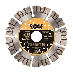 Диск пиляльний DeWALT алмазний EXTREME, бетон/цегла, 125х3х22.22 мм (DT90294)