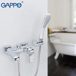 Змішувач для ванни Gappo G3250-8, хром, Хром - мініатюра 2