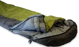 Спальний мішок High Peak TR 300/0°C Dark Grey/Green Left (23019) - мініатюра 6