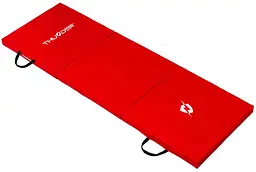 Матрац гімнастичний THUNDER MG-02, 180 х 60 х 5 см, червоний (MG-02-RED) - мініатюра 1