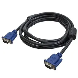 Кабель VGA (M) - VGA (M), 4.5 м, чорний, Patron (PN-VGA-VGA-50)