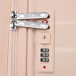 Валіза Semi Line 24" M Beige (T5795-2) - мініатюра 7