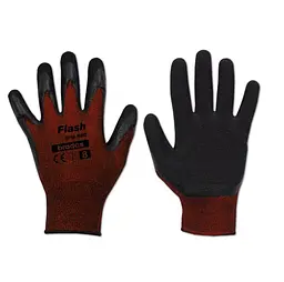 Рукавички захисні Bradas FLASH GRIP RED латекс розмір 11 RWFGRD11