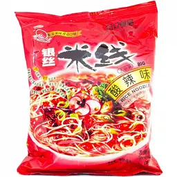 Рисова локшина Hezhong кисло-гостра 115 г (6943739605914)