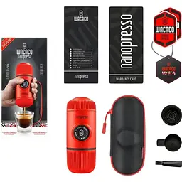 Портативна кавоварка Wacaco Nanopresso + Case Red (WNANORED) [168815] - мініатюра 3