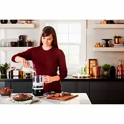 Кухонний мінікомбайн KitchenAid 5KFCB519EBM 1.3 л бездротовий матовий чорний - мініатюра 9