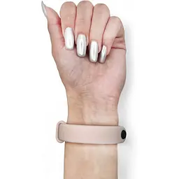 Силіконовий ремінець BeCover для Xiaomi Mi Smart Band 9 Rose Gold (711967) - мініатюра 5