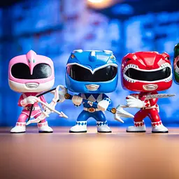 Ігрова фігурка Funko Pop! Могутні рейнджери Рожевий рейнджер (72156) - мініатюра 4